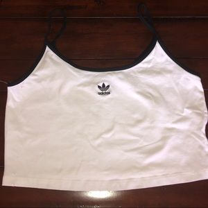 Adidas crop tank top